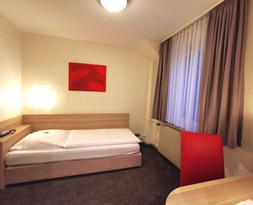 Kleines Einzelzimmer Hotel Wanner in Böblingen Zentrales Business Hotel